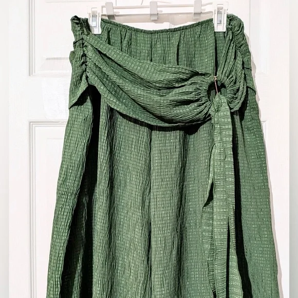 Commense Wide-Leg Pants with Textured Pattern - Picture 13 of 13